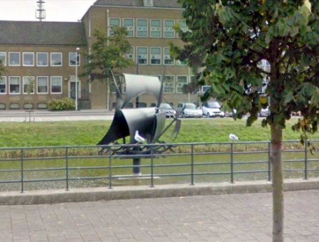Stadsgezicht op De Vliegende Hollander Stadsgezicht vanaf de Rosegracht